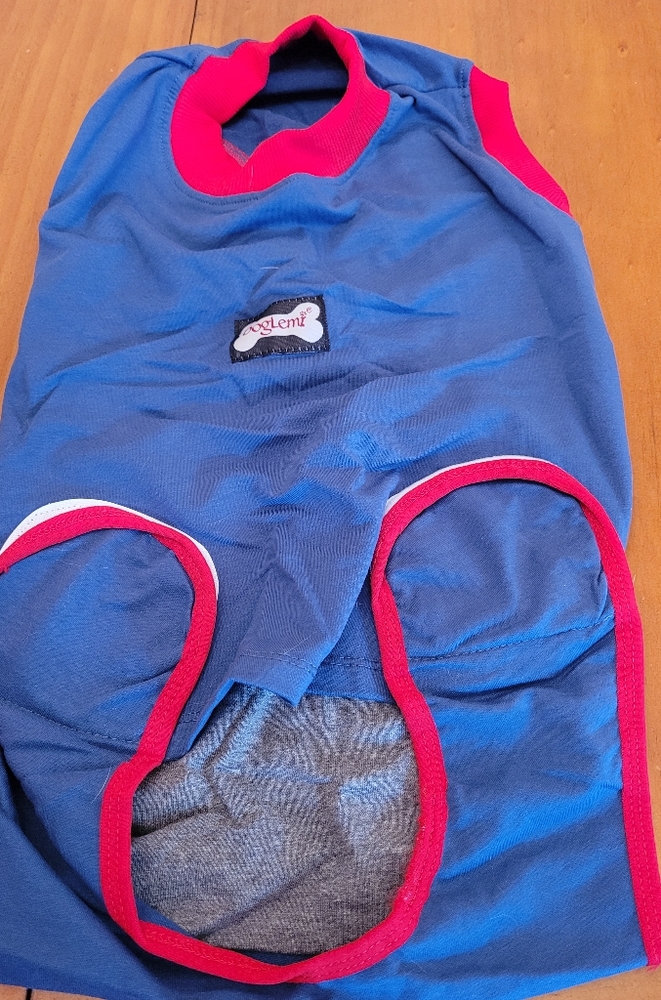 Nwot Doglemi Recovery Suit size Large